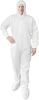 Disposable Coveralls with Hood, Boots Medium, Pack of 50 White Paint Coveralls Disposable, SF PP 60 GSM Waterproof Hazmat Suits Disposable