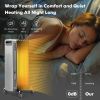 1500W Portable Oil-Filled Radiator Heater for Home and Office