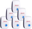 Ultrasonic Pest Repeller 6 Packs, the Newest Pest Repellent Electronic Indoor Plug in for Insects, Mosquitoes, Mice, Ants, Roaches, Spiders, Bugs