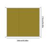 Outdoor Camping Mat Waterproof Camping Tarp Thicken Picnic Mat Foldable Beach Pad Camping Tent Sunshade Canopy Ground Sheet