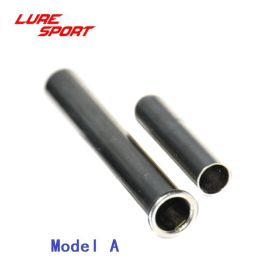 LureSport 5 sets Brass Ferrules Chrome Plated Rod connecting tube Fishing Rod Building Component Repair Pole DIY Accessory (Color: Model A, length: 1EachSize4 5 6 7 8)