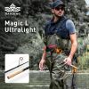HANDING 78g Magic L Micro BFS Fishing Rod Carbon Fishing Rod Lure Weight 1-8g FUJI® O+A Guide Rings UL/L Casting Rod for Trout